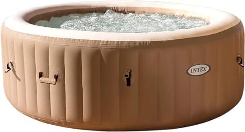 Intex 28428EX Spa hinchable, Beige, 6 Personas