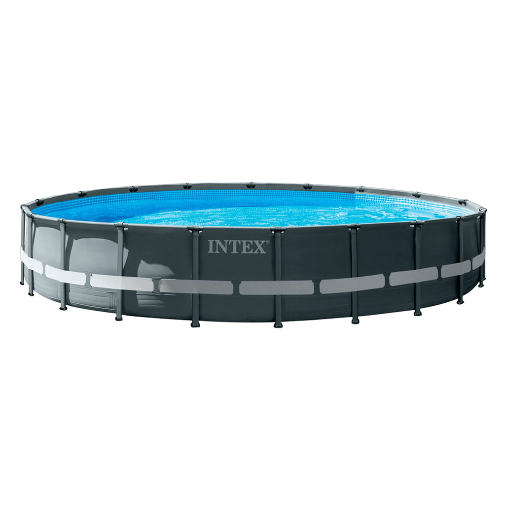 Intex Piscina elevada redonda Ultra XTR Frame 488x122 cm con depuradora (55216)