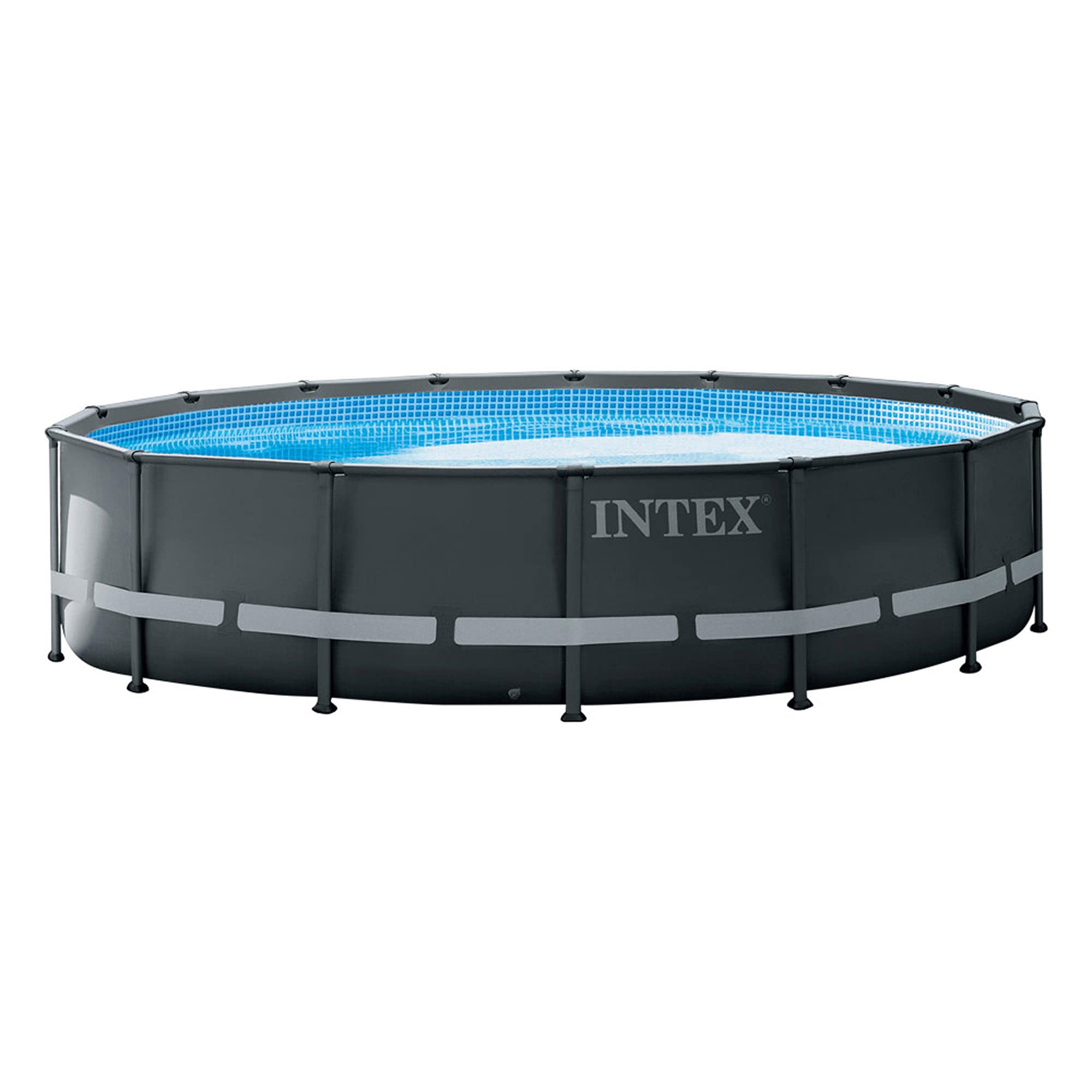 Intex Piscina elevada redonda Ultra XTR Frame 488x122 cm con depuradora (55216)