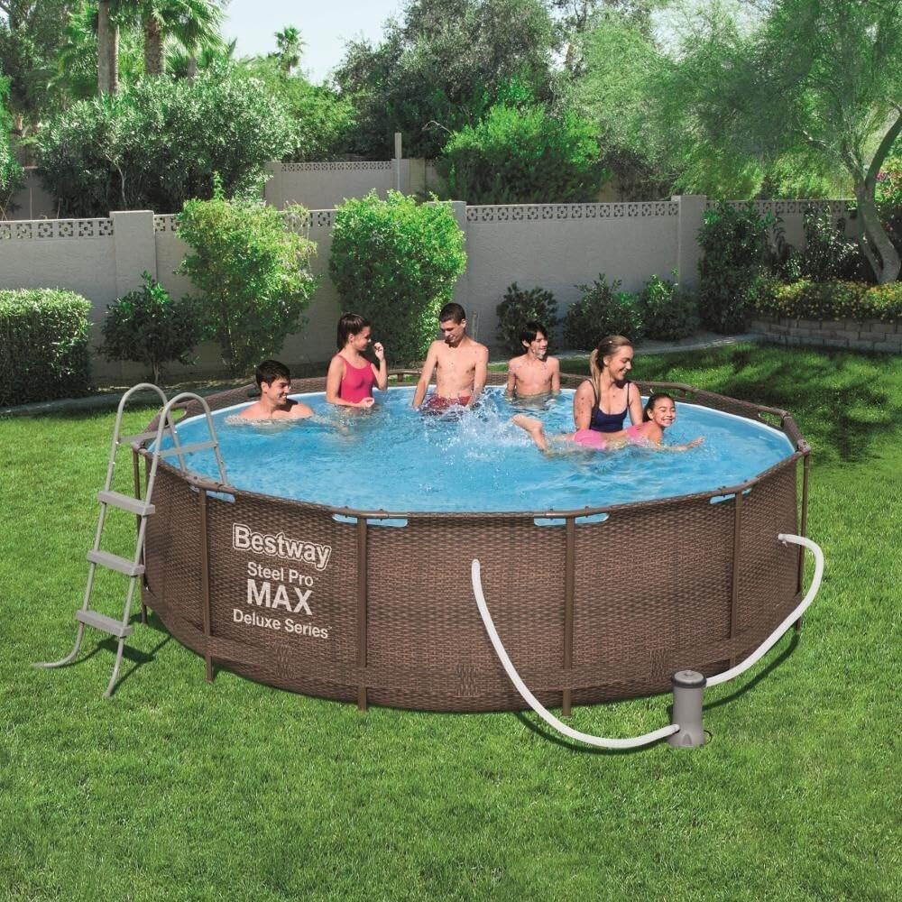 Bestway Piscina Desmontable Steel Pro Max Deluxe 366x100 Cm 56709