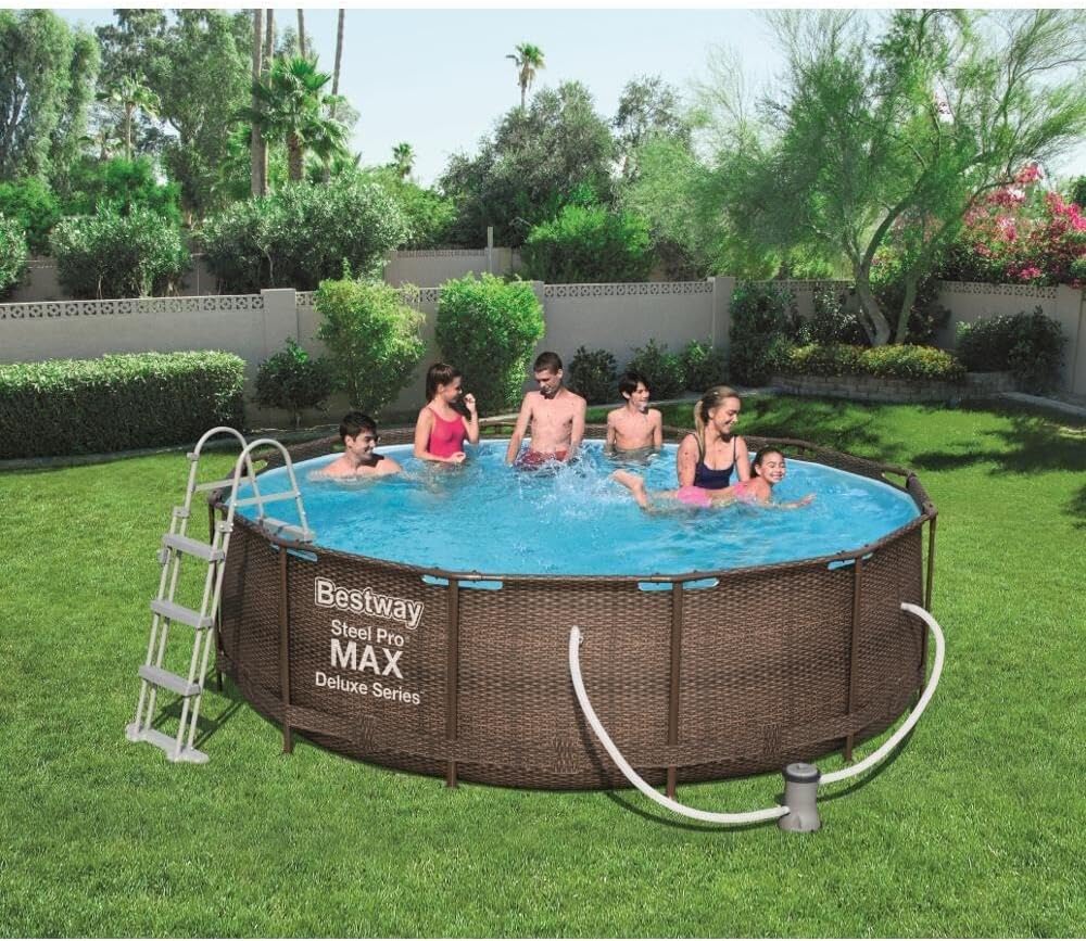 Bestway Piscina Desmontable Steel Pro Max Deluxe 366x100 Cm 56709